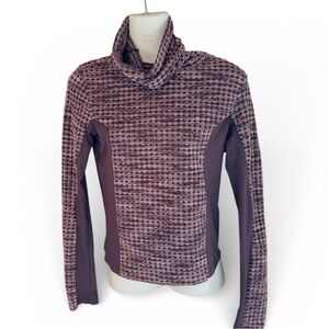 Nike Pro Hyperwarm Pullover LS Mock Training Top Size Small